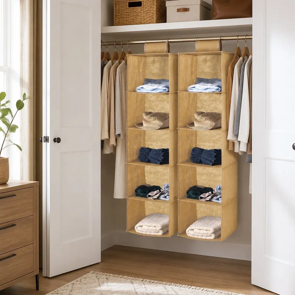 5-Tier Organizer for Closet and Home Use