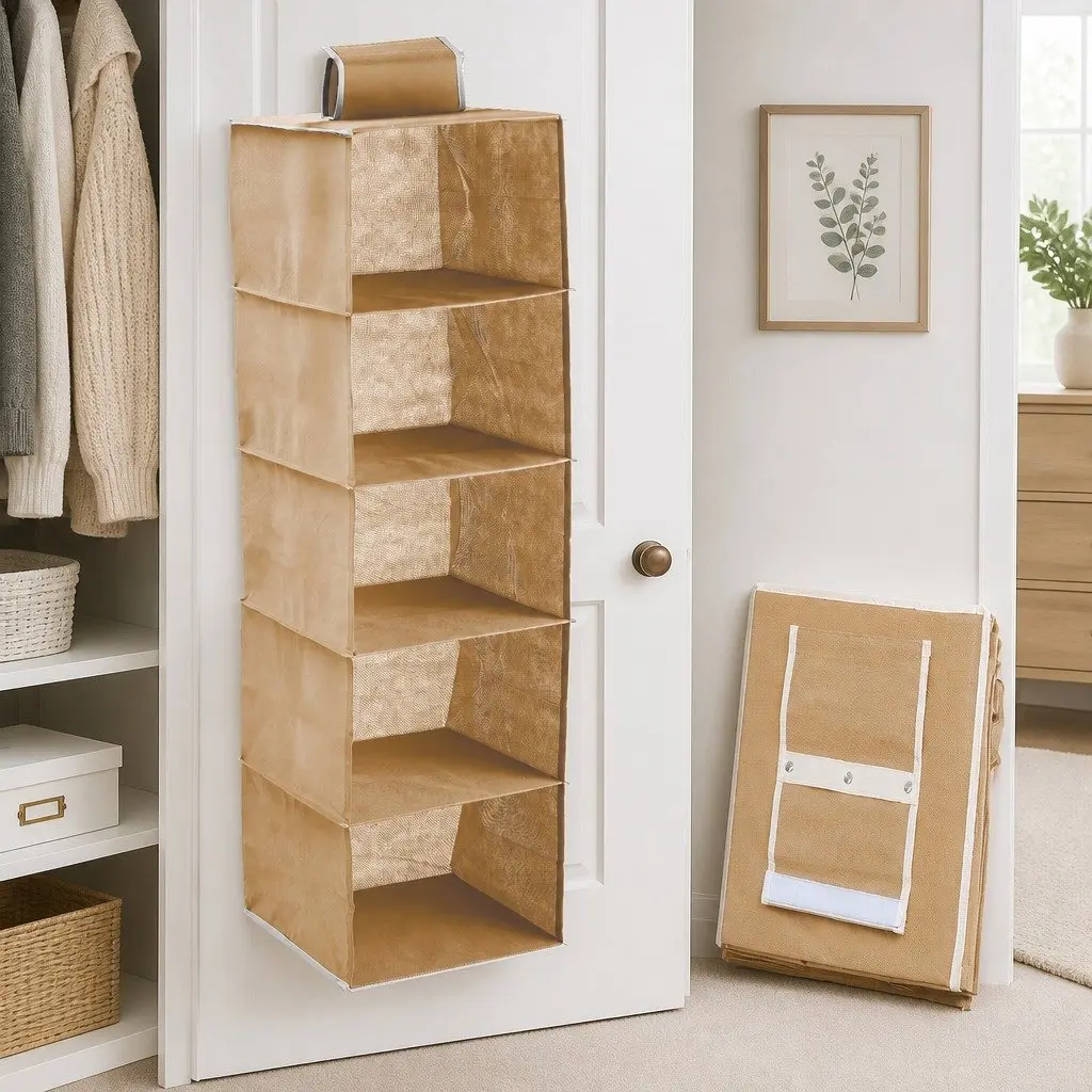 5-Tier Organizer for Closet and Home Use