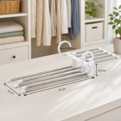 Practical Pants Hangers 4 Pack - Perfect for Home and Travel