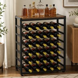 Functional 6-Tier Wine Rack for Your Kitchen or Bar