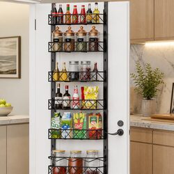 Versatile Storage Solution with Over Door Pantry Organiser