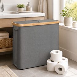 Practical Toilet Paper Basket for Home Use