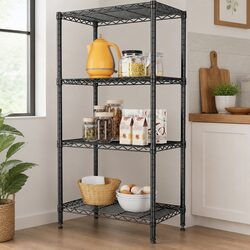 Practical 4-Tier Shelves for Everyday Use at Home