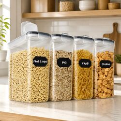 Airtight Containers for Kitchen Use and Storage
