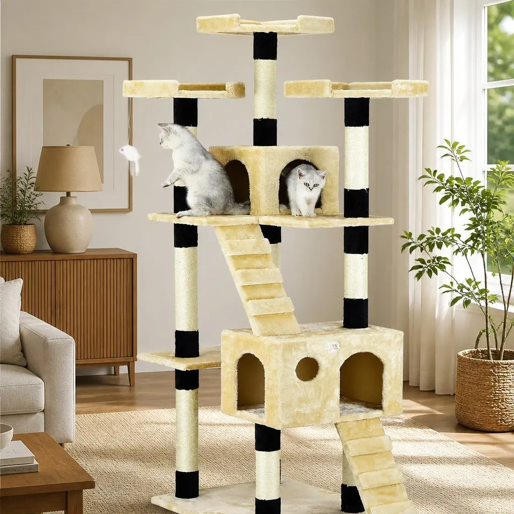 180cm Cat Tree Tower for Active Cats
