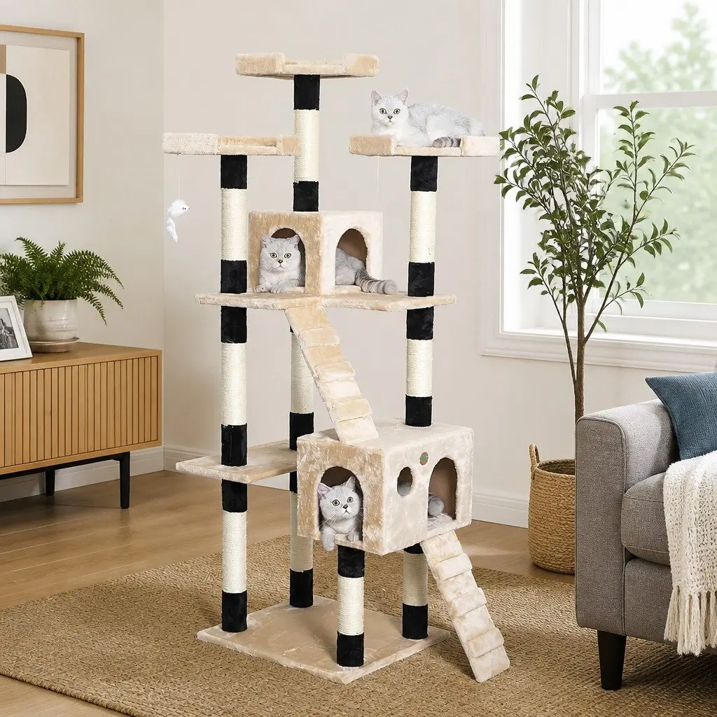 180cm Cat Tree Tower for Active Cats