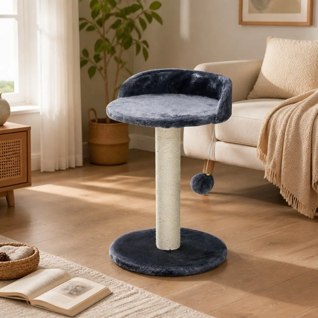 Cat Tree Tower for Small Spaces and Playtime