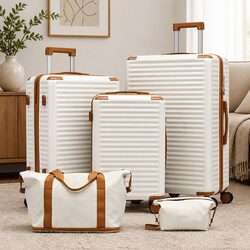 Practical 5-Piece Luggage Set for Every Travel Need