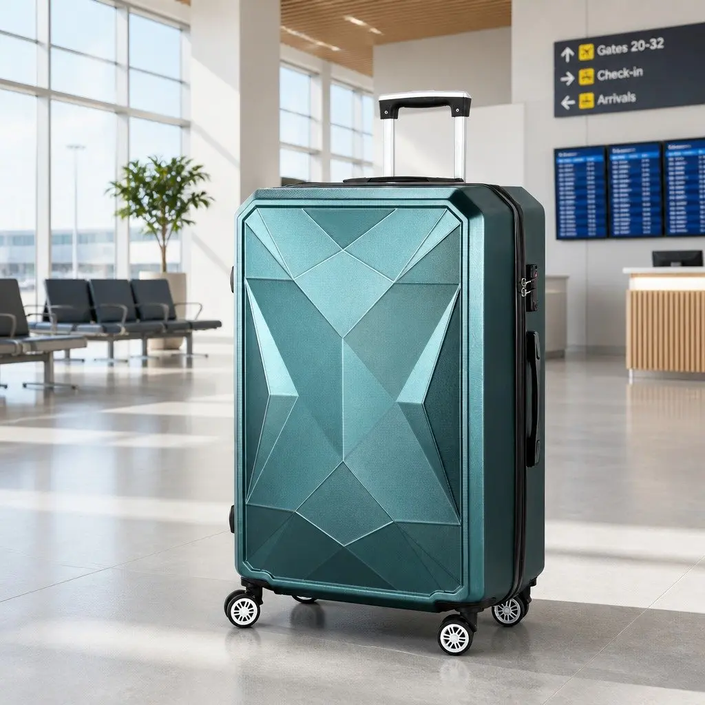 Luggage Suitcase Hard Shell 28 Inch Green