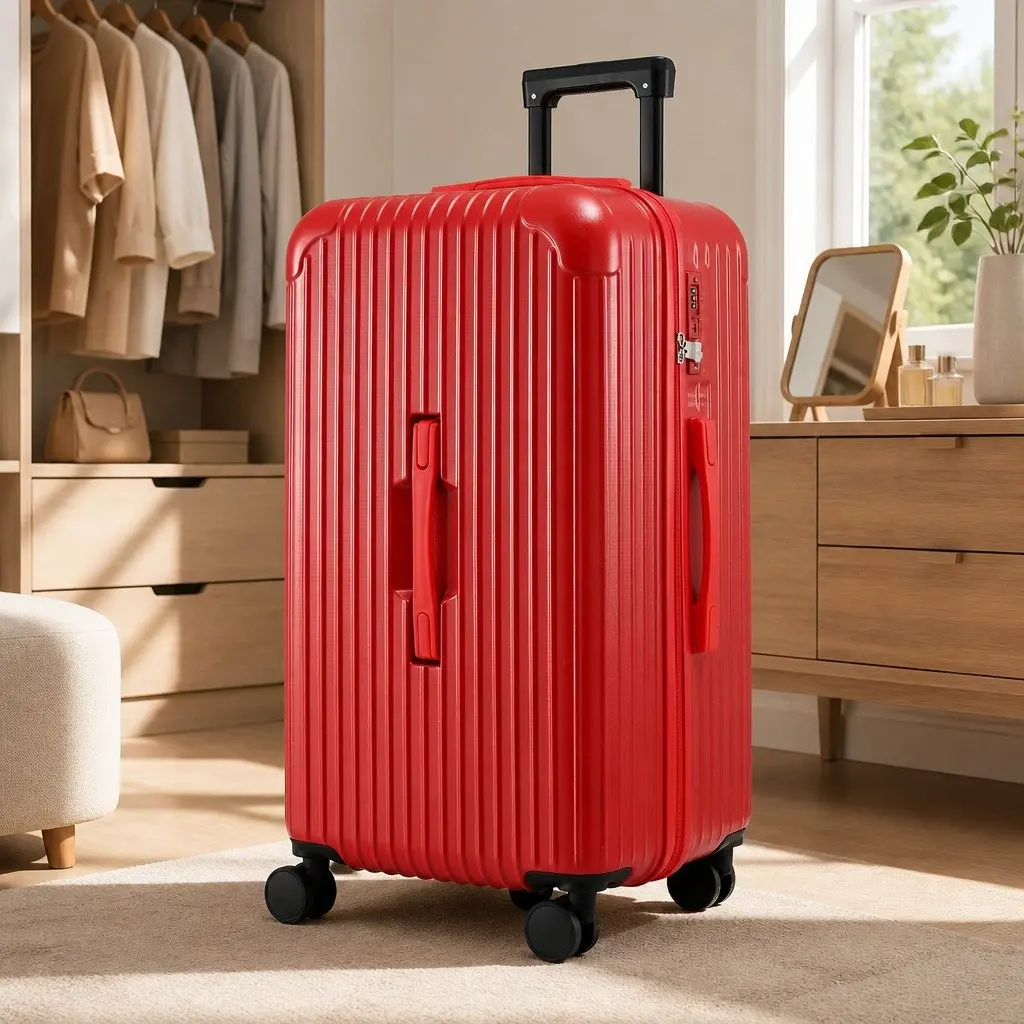 28" Trunk Luggage Suitcase for Travel