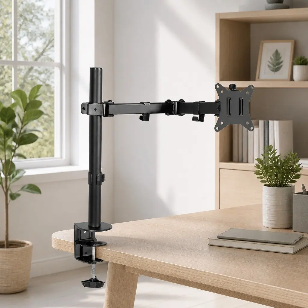 Single Monitor Arm for Home and Office Use