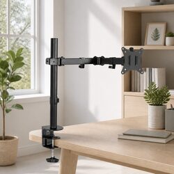 Practical Single Monitor Arm for Home and Office Use