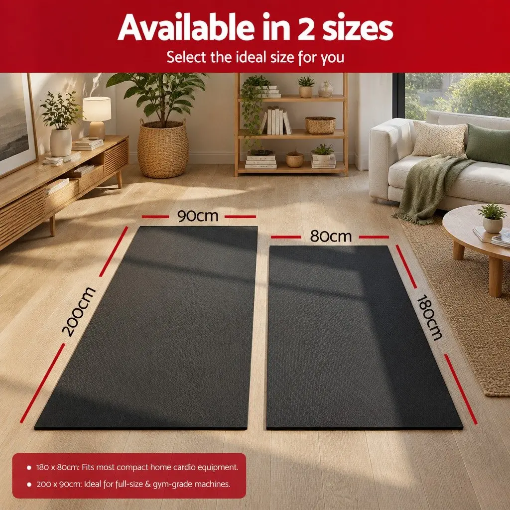 Exercise Mat TPE 1.8M Black