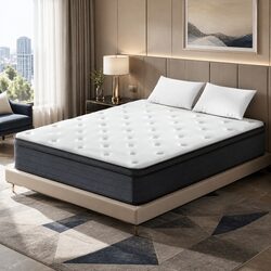 Practical Double Euro Top Mattress for Home Comfort