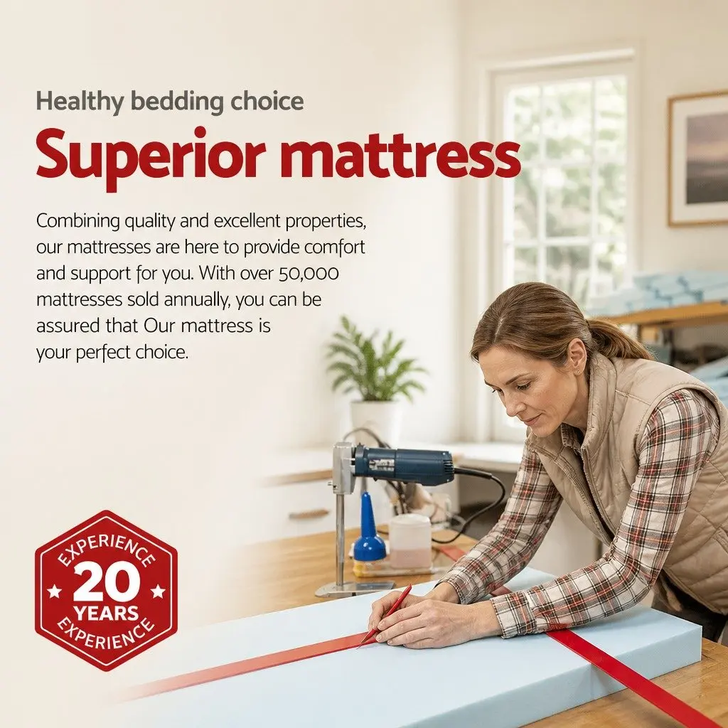 Double Mattress Cool Gel Memory Foam 34cm Medium Firm Euro Top White Grey