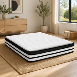 Perfect Fit: 27cm Euro Top Queen Mattress for Home Use