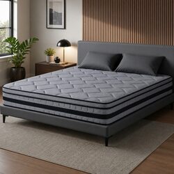 Perfect Fit: 34cm Hybrid Mattress for Your Home