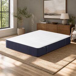Queen Pocket Spring Mattress 20cm Firm Support Breathable Knitted Fabric Tight