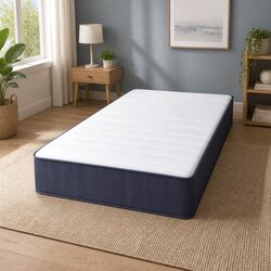 Single Mattress 20cm Pocket Spring Tight Top Firm Support Breathable Knitted