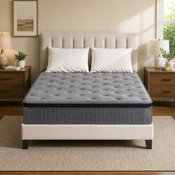 Versatile Double Mattress for Various Sleeping Arrangements