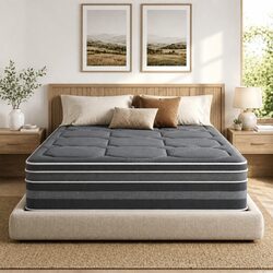 Ideal for Varied Sleep Preferences: 35cm Hybrid Queen Mattress