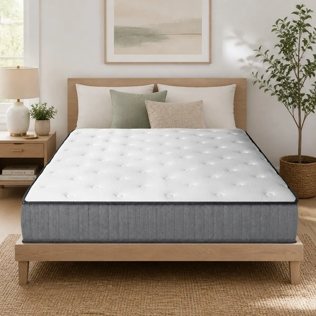 King Single Mattress 23cm Extra Firm Support Tight Top Hypoallergenic Bedding
