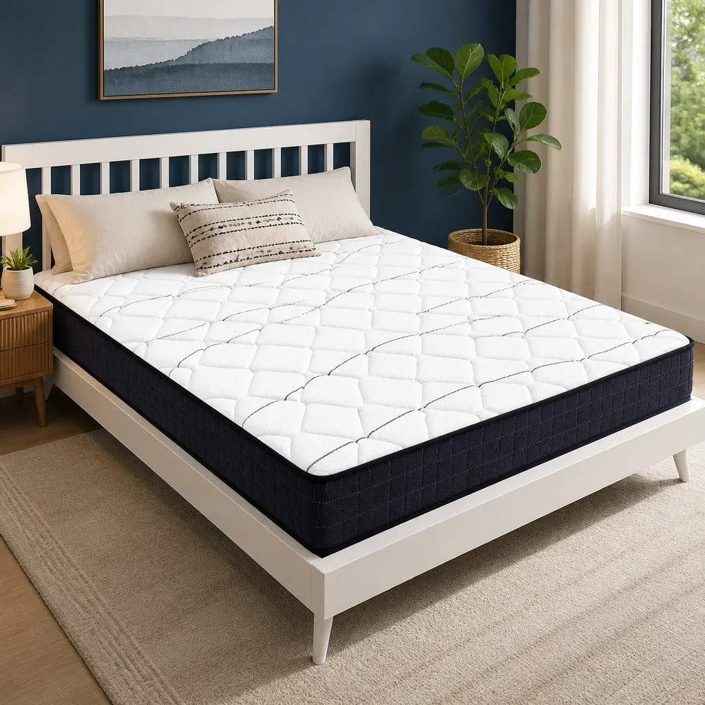 Double Mattress Bonnell Spring 16cm Medium Firm Comfort Support