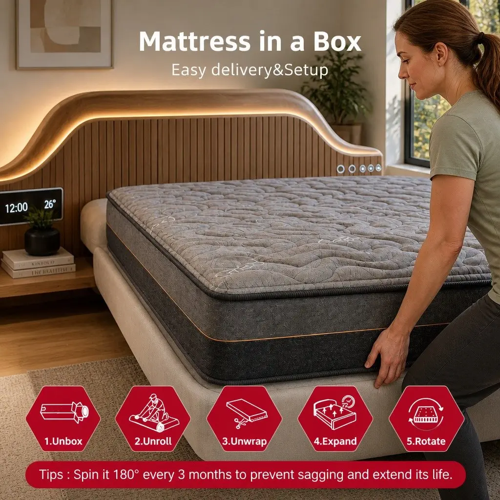 25cm King Single Mattress for Home Use