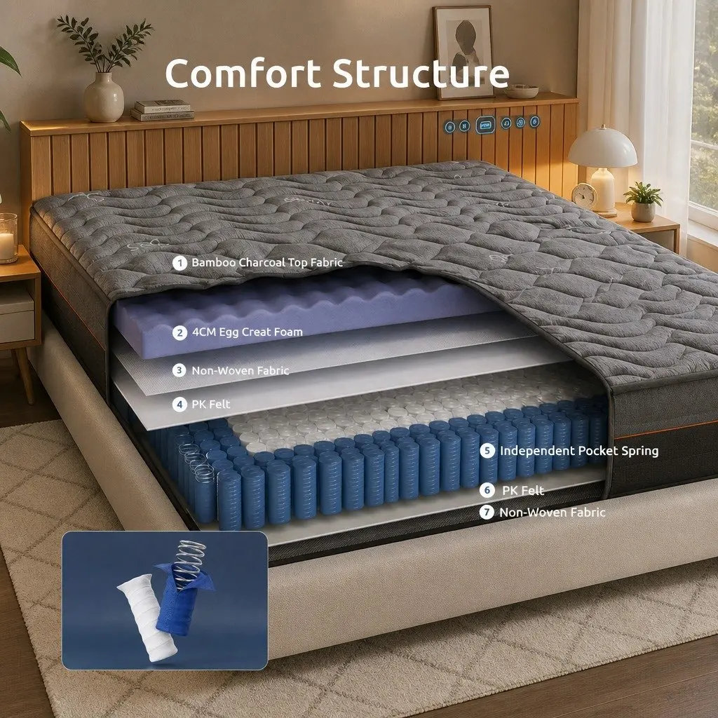 25cm King Single Mattress for Home Use