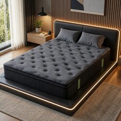 34cm Hybrid Pocket Spring Queen Mattress for Any Bedroom