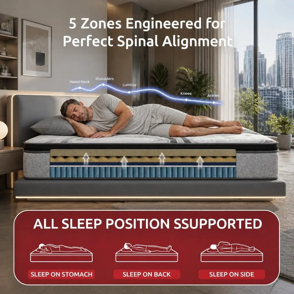 34cm Single Mattress for Various Sleep Needs