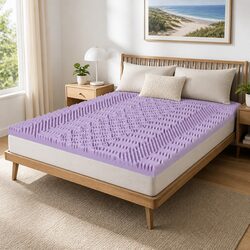 8cm Memory Foam Mattress Topper - Ideal for Everyday Use