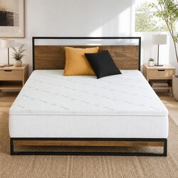 Practical 10cm Memory Foam Topper for Any Bedroom