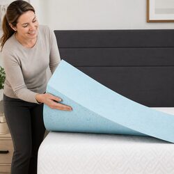 Practical 5cm Memory Foam Topper for Your King Single Bed