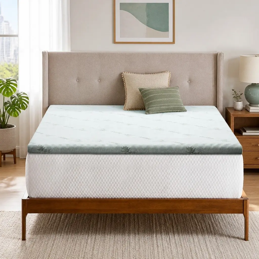 Memory Foam Mattress Topper for Bedroom Comfort