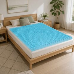 Versatile 8cm Gel Memory Foam Topper for Your Bedroom
