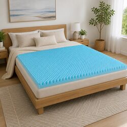 Ideal 8cm Memory Foam Mattress Topper for Comfort