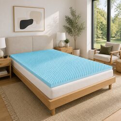Comfort-Driven 8cm Gel Foam Topper for Your Bedroom