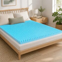 Practical 8cm Gel Memory Foam Topper for Your Home