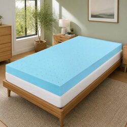 Practical 12cm Memory Foam Topper for Everyday Use