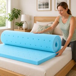 Ideal Memory Foam Topper for Comfortable King-Sized Sleeping