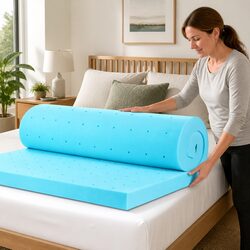 Practical Memory Foam Topper for King Bed Comfort 8cm