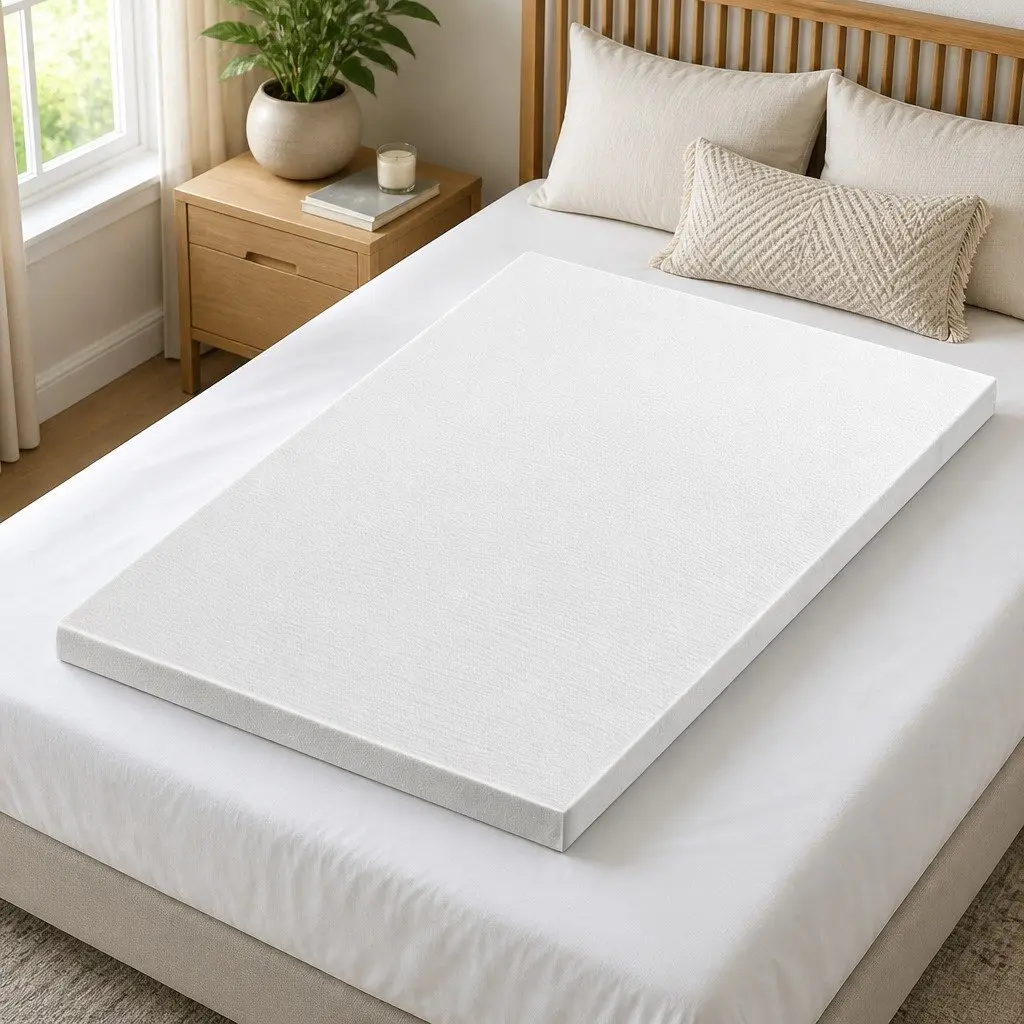 8cm Memory Foam Topper for Single Beds