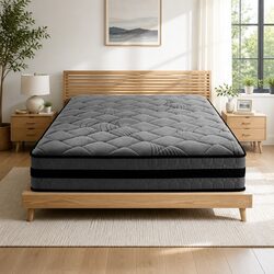 Perfect Fit: 22cm Medium Firm Pocket Spring Mattress for Your Bedroom