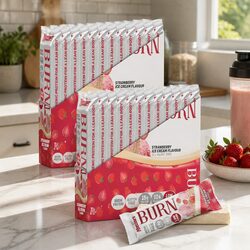 Convenient Strawberry Ice Cream Protein Bar for Daily Use