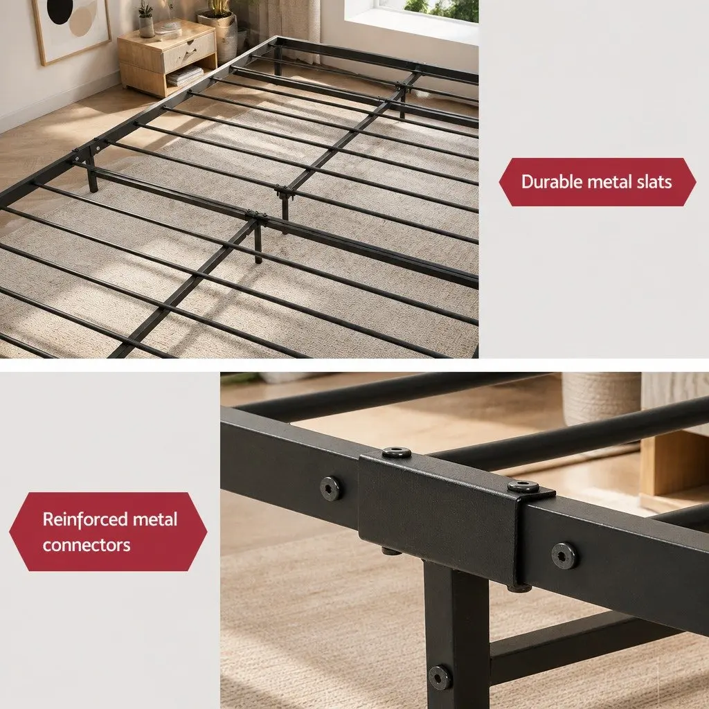 King Size Metal Bed Frame for Every Bedroom