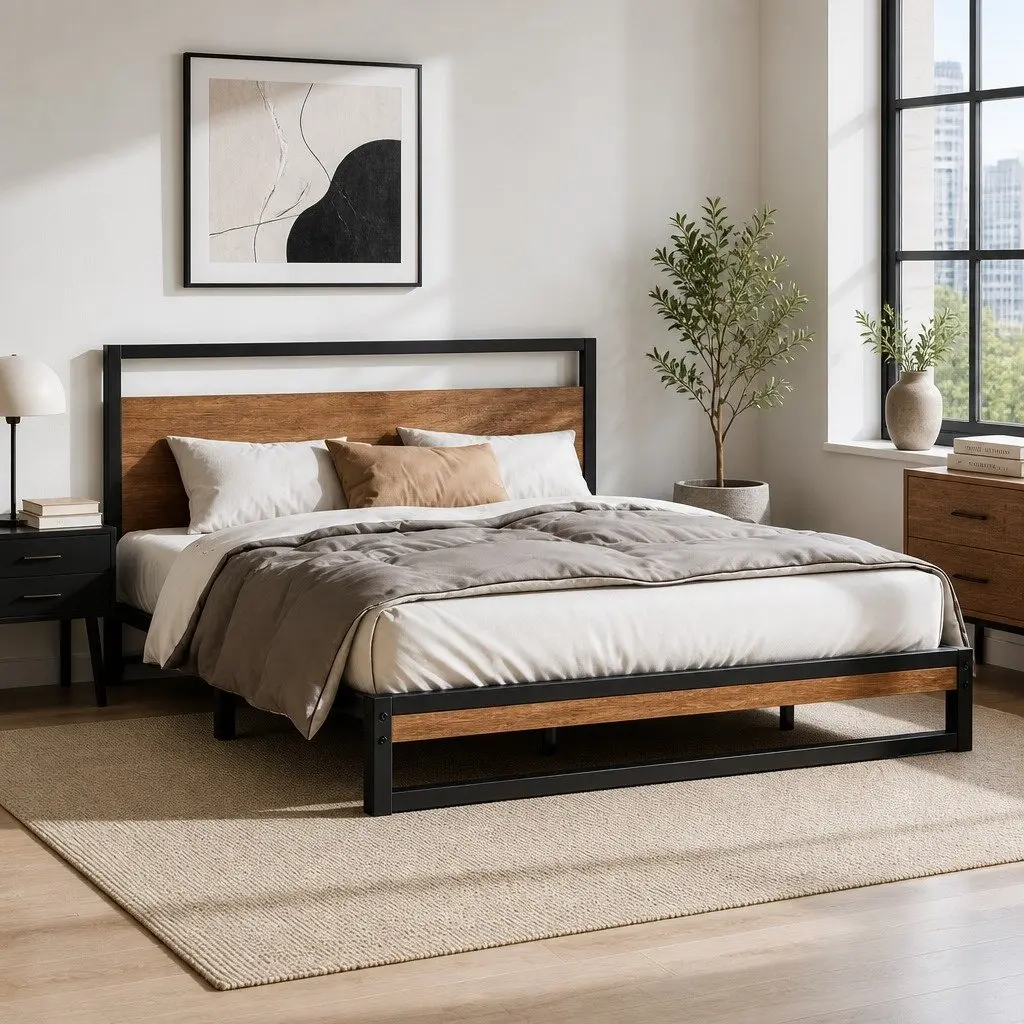 King Size Metal Bed Frame for Every Bedroom