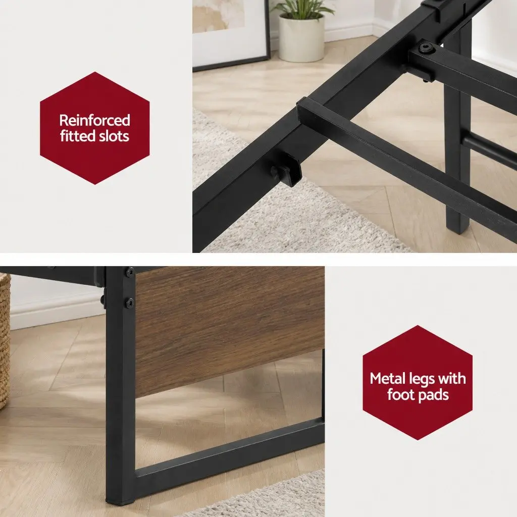 Single Bed Frame with Storage Solutions