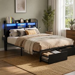 Versatile Queen Bed Frame Perfect for Any Bedroom