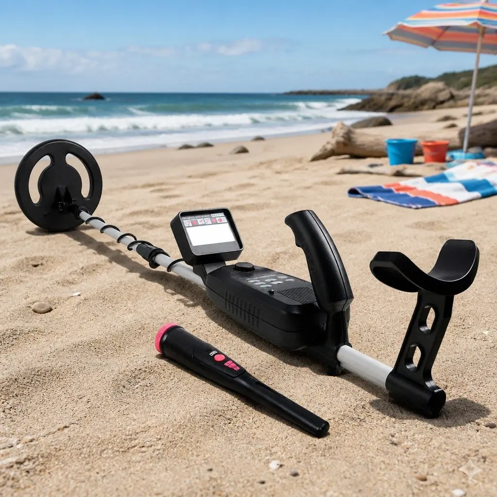 Metal Detector for Backyards and Beaches